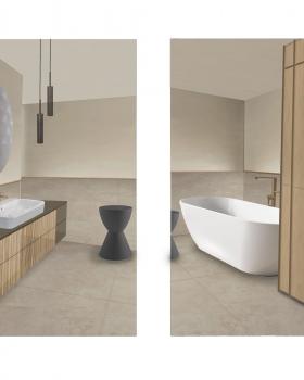 Entwurf Bäder - Variante 1